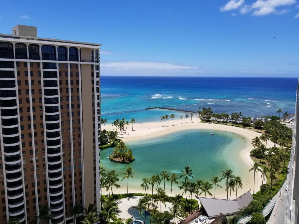 Ilikai Tower One Bedroom Lagoon View Waikiki Condos With Lanai & Free Wifi Honolulu Room photo